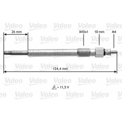 VALEO 345162 Žhavicí svíčka (345162) – Hledejceny.cz