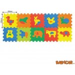 Wiky pěnové puzzle 32x32cm 10ks Zvířatka – Zboží Dáma
