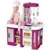 Dětská kuchyňka iMex Toys dětská kuchyňka s tekoucí vodou a lednicí fialová se světly a zvuky