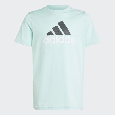 adidas dětské tričko s krátkým rukávem U BL 2 TEE IB4097 tyrkysový