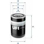 Olejový filtr UFI 23.112.00