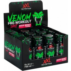 XXL NUTRITION VENOM PREWORKOUT SHOT 60 ml