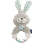 BABY MIX plyšové chrastítko medvěd modrý – Zboží Mobilmania