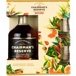 Chairman's Reserve Spiced 40% 0,7 l (dárkové balení 2 skleničky) – Hledejceny.cz