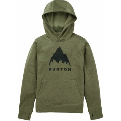 Burton Oak Pullover Hoodie Kids zelená – Sleviste.cz