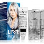 Schwarzkopf Live Ultra Bright or Pastel barva na vlasy Steel Silver 098 50 ml – Zboží Dáma