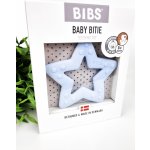 Bibs Baby Bitie Star Baby Blue – Zboží Dáma