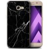 Pouzdro a kryt na mobilní telefon Samsung Protemio 9402 My Art kryt Samsung Galaxy A3 2017 (A320) BLACK MARBLE (142)