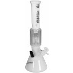 BLAZE® Ice bong ICE s FIRE Drum Perkolátorem 40 cm Bílá – Hledejceny.cz