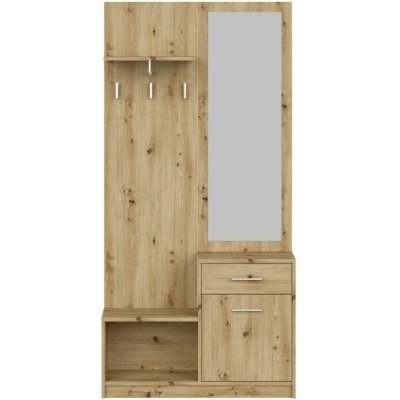 Předsíňová stěna PERGO dub artisan – Sleviste.cz