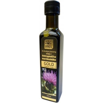 Irel Panenský olej z ostropestřce mariánského Gold 250 ml