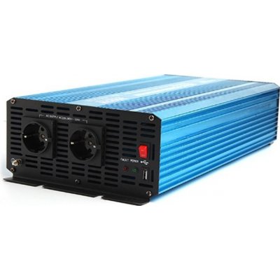 Sinusový měnič napětí z 24/230V + USB, 4000W , STM 35PSW4024 | Zboží Auto