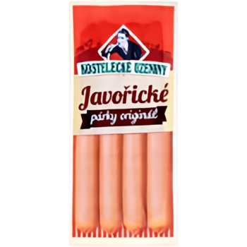 Kostelecké Uzeniny Javořické párky klasik 4 ks 170 g