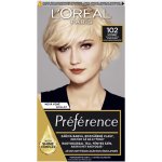 L'Oréal Féria Preférence 102 velmi velmi světlá blond duhová – Zboží Dáma