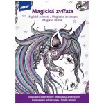 MFP omalovánky antistresové Magická zvířata – Zboží Dáma