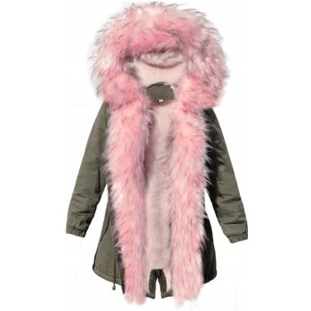 Fashionweek parka RainBOW F216 sv.růžová