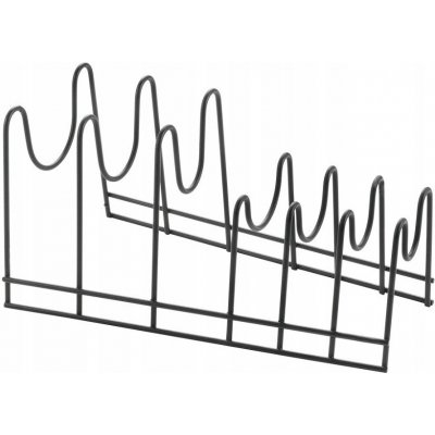 Metaltex Lido držák na pokličky černá 28 cm, 14 cm, 16 cm – Zboží Dáma