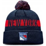 Fanatics pánská Zimní čepice New York Rangers Fundamental beanie Cuff with Pom – Hledejceny.cz