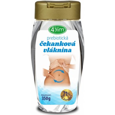 4Slim Prebiotická čekanková vláknina natural 350 g – Zboží Dáma