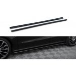 Maxton Design difuzory pod boční prahy pro Mercedes CLA C118 Standard, černý lesklý plast ABS, Coupe/Shooting Brake
