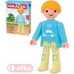 EFKO IGRÁČEK Chlapeček figurka 7,5cm rodina v krabičce – Zboží Mobilmania