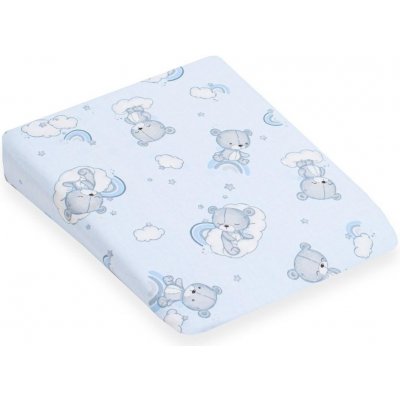 New Baby Potah na kojenecký polštář klin BASIC blue – Zboží Dáma