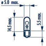 Narva 17040 W1,2W W2x4,6d 24V 1,2W | Zboží Auto