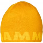 Mammut Logo beanie zlatá – Zboží Mobilmania