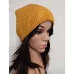 Pletená čepice žlutá – Sleviste.cz