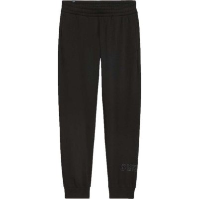 Puma ESSENTIALS + ANIMAL PANTS FL Dámské tepláky černá – Zboží Mobilmania