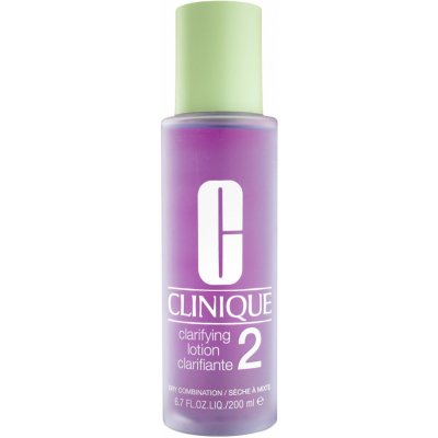 Clinique Clarifying Lotion Clarifiante 2 čistící tonikum pro suchou až smíšenou pleť 200 ml – Hledejceny.cz