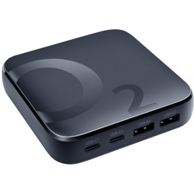 O2 Power HUB Mark II multinabíječka 65W s technologií GaN černá 197415 – Zboží Živě