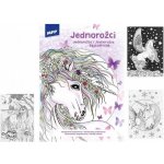 MFP s.r.o. omalovánky antistresové Jednorožci 3 – Zboží Mobilmania