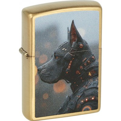 Zippo Futuristic Dog, broušený – Hledejceny.cz