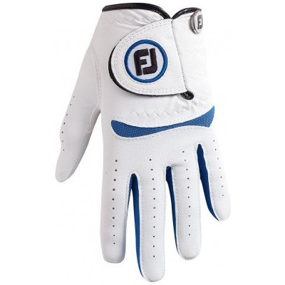 FootJoy Junior Golf Glove Levá Bílá/Modrá L – Zboží Mobilmania