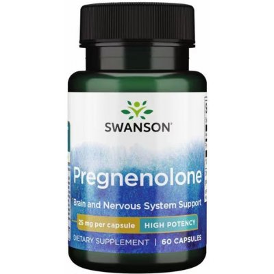 Swanson Pregnenolone 25 mg 60 kapslí – Hledejceny.cz