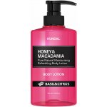 Kundal Honey&Macadamia Body Lotion - Vyživující, hydratační tělové mléko s medem s vůní BASIL&CITRUS - 500 ml – Zboží Dáma