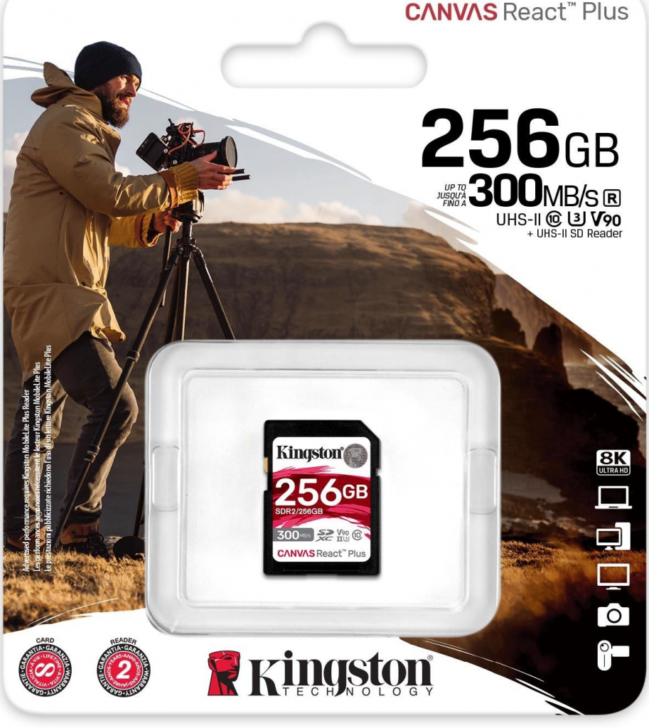 Kingston SDHC UHS-II 256 GB SDR2/256GB