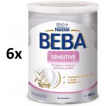 BEBA SENSITIVE 6 x 800 g – Zboží Mobilmania