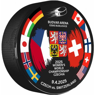 Puk Ice Hockey Women's World Championship Czechia MS 2025 Dueling Czechia vs. Switzerland – Hledejceny.cz