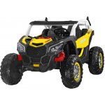 Mamido Elektrické autíčko Buggy Turbo 24V 4x200W žlutá – Zboží Dáma