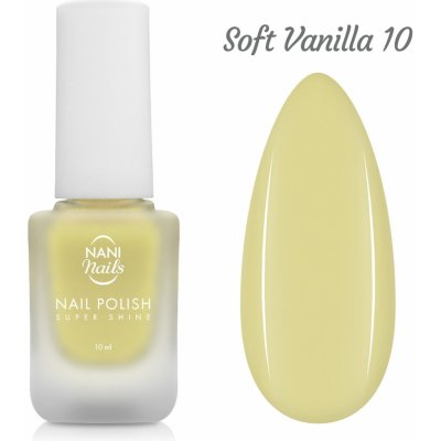 Nani lak na nehty Super Shine Soft Vanilla 10 ml – Zboží Mobilmania