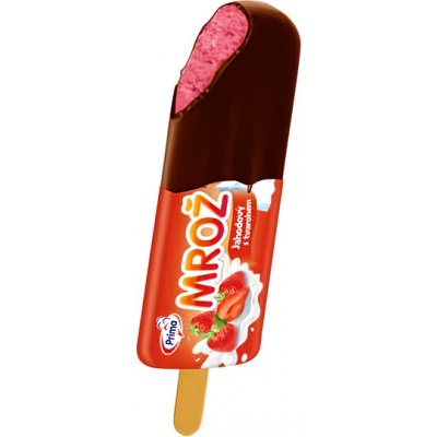 Mrož Jahodový s tvarohem 45 ml – Zboží Dáma