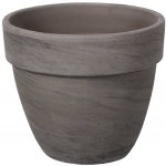 Ceramicus květináč keramický LEVANTE 30 x 25 cm čedičový melír – Zboží Dáma