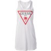 Dámské šaty Guess Logo Tank Top Dress E3GP03JA914-A009 Bílý