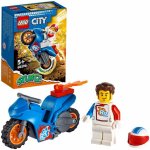 LEGO® City 60298 Kaskadérská motorka s raketovým pohonem – Hledejceny.cz
