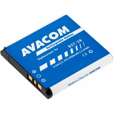 AVACOM Baterie do mobilu Sony Ericsson S510i, K770 Li-Ion 3,6V 930mAh náhrada BST-38 – Sleviste.cz