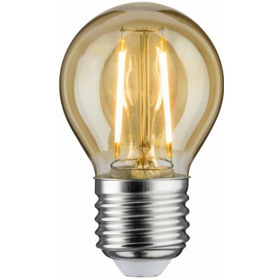 Paulmann 28710 LED žárovka mini globe 2,6W E27 2500K zlatá – Zboží Mobilmania