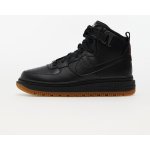 Nike W Air Force 1 High Utility 2.0 Black/ Summit White-Orange-Gum Med Brown – Zboží Mobilmania