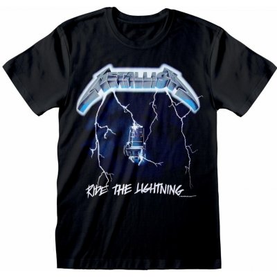 Metallica tričko Unisex Ride The Lightning Tracks Unisex Black – Hledejceny.cz